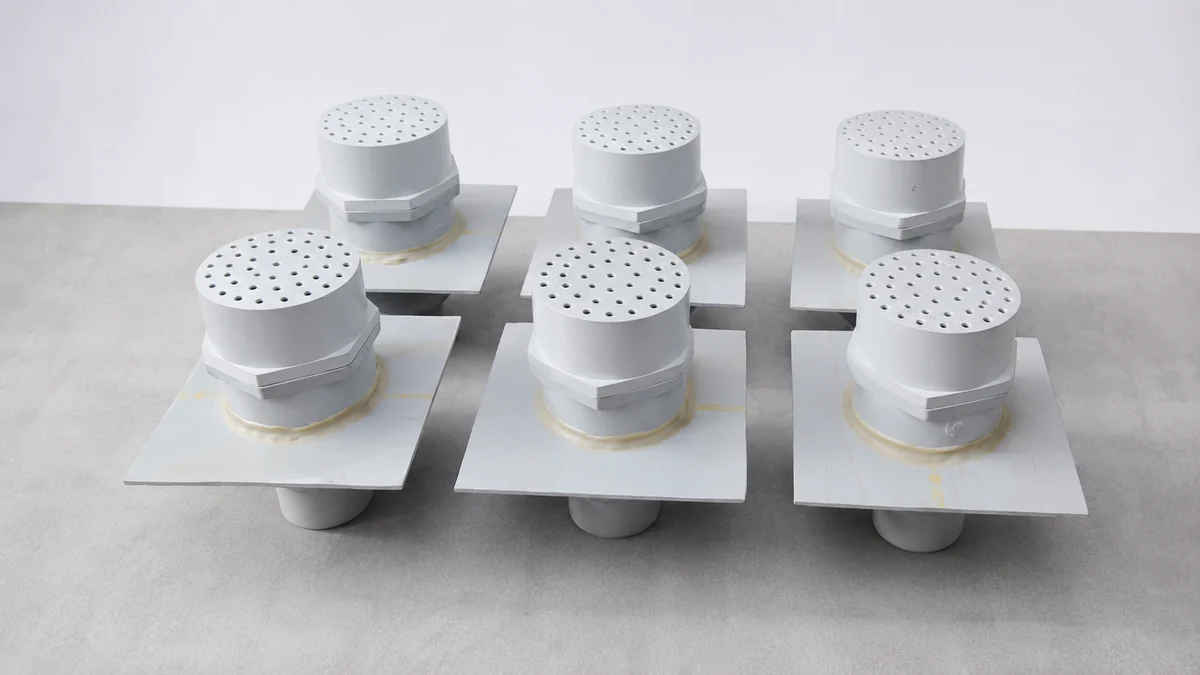 Production ready 160mm PVC pressure relief valves for project dispatch