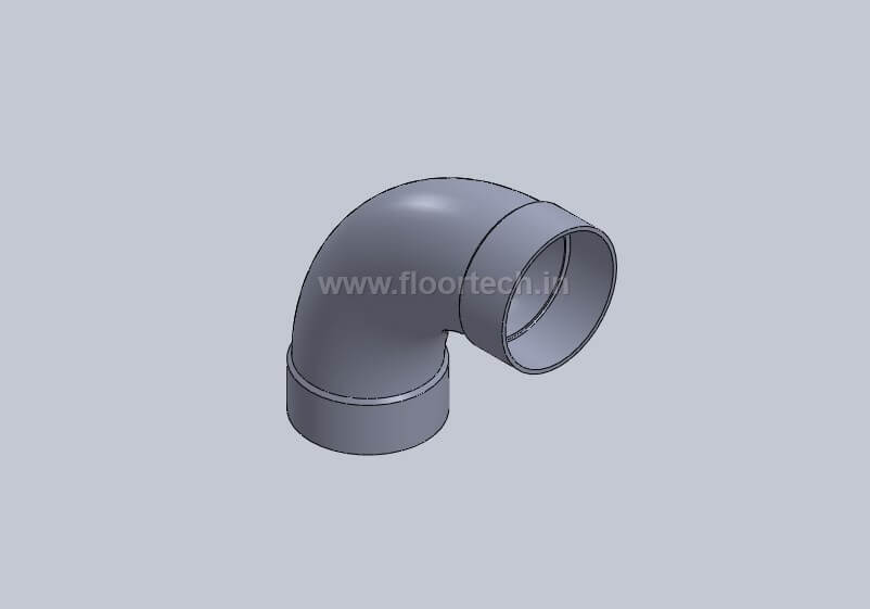 PVC 90 Degree Long Bend (or) PVC 90 Degree Swept Bend  View 1