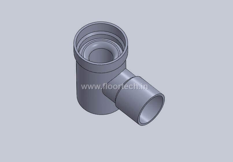 Floor trap Cup Model View 2